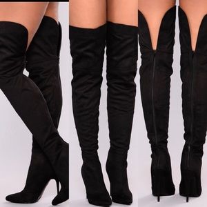 Thigh high boots